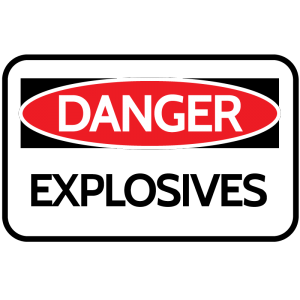 Danger Explosives