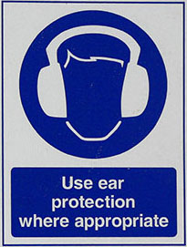 Hearing protection icon